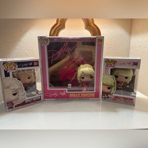 Funko Dolly Parton Vinyl Figure Set - Blonde and Red